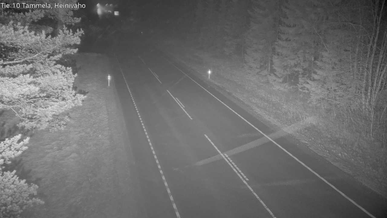 Weather Camera Image Road 10 Tammela, Heinivaho, Tammela, Kanta-Häme