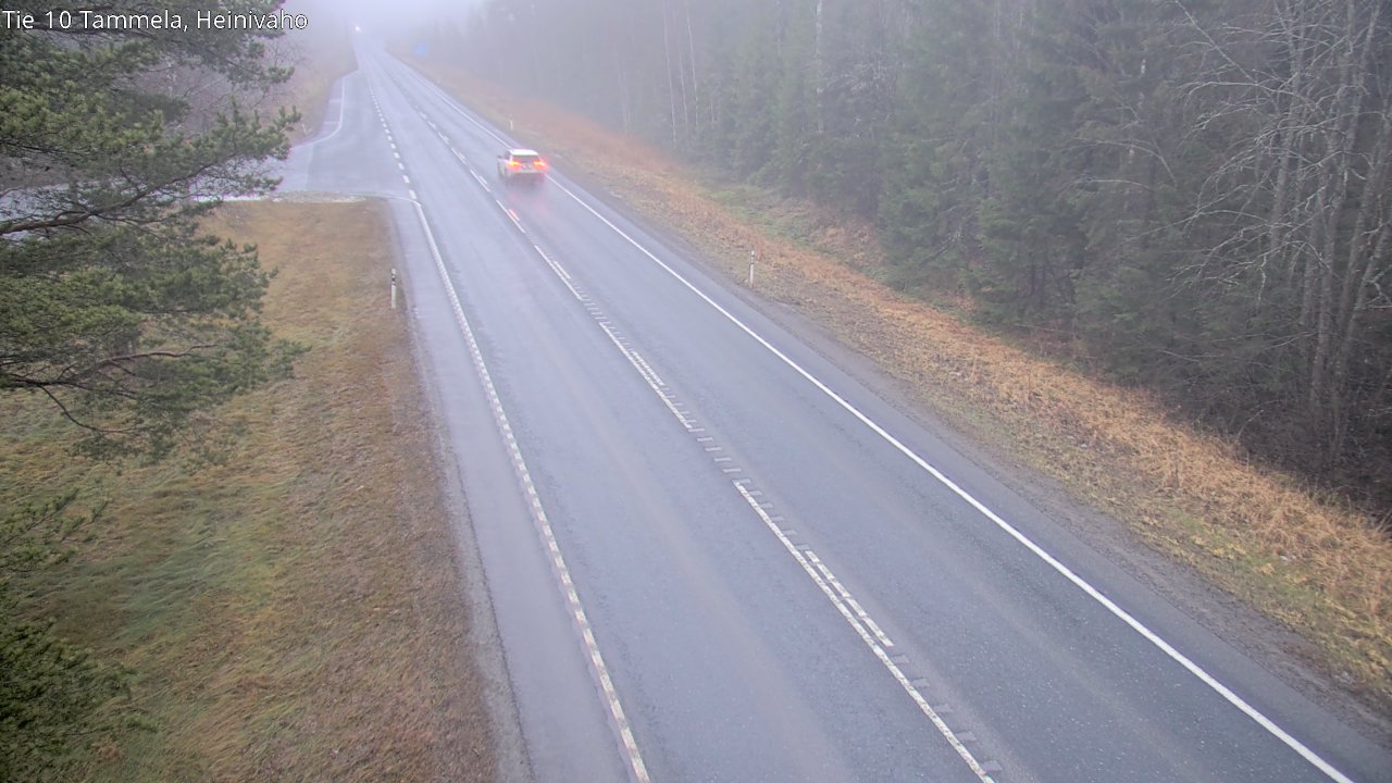 Weather Camera Image Road 10 Tammela, Heinivaho, Tammela, Kanta-Häme