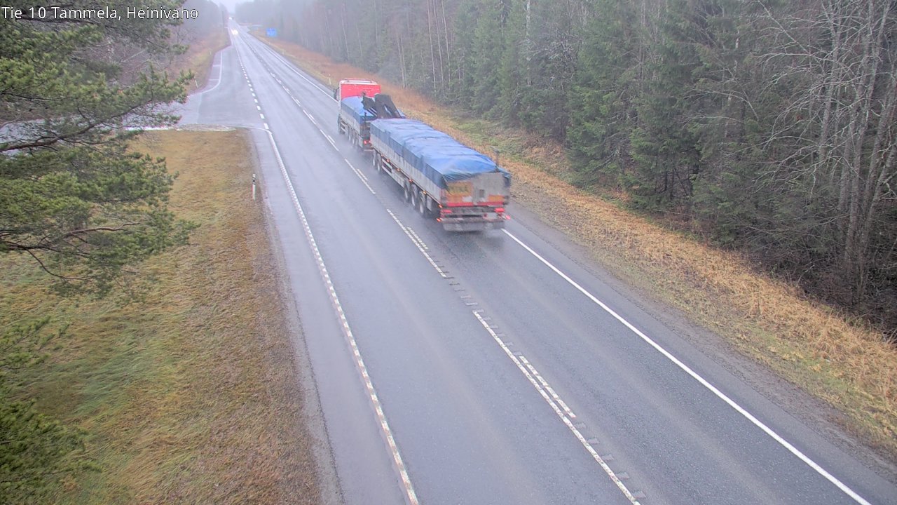 Weather Camera Image Road 10 Tammela, Heinivaho, Tammela, Kanta-Häme
