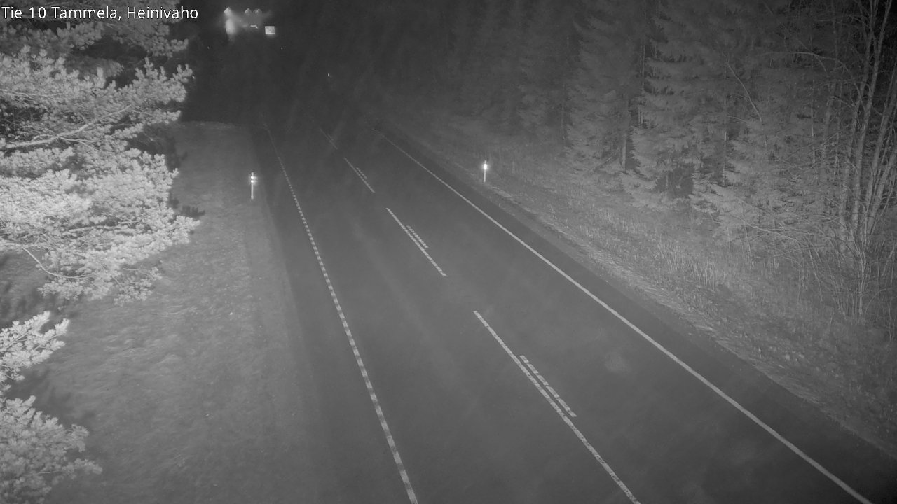 Weather Camera Image Road 10 Tammela, Heinivaho, Tammela, Kanta-Häme