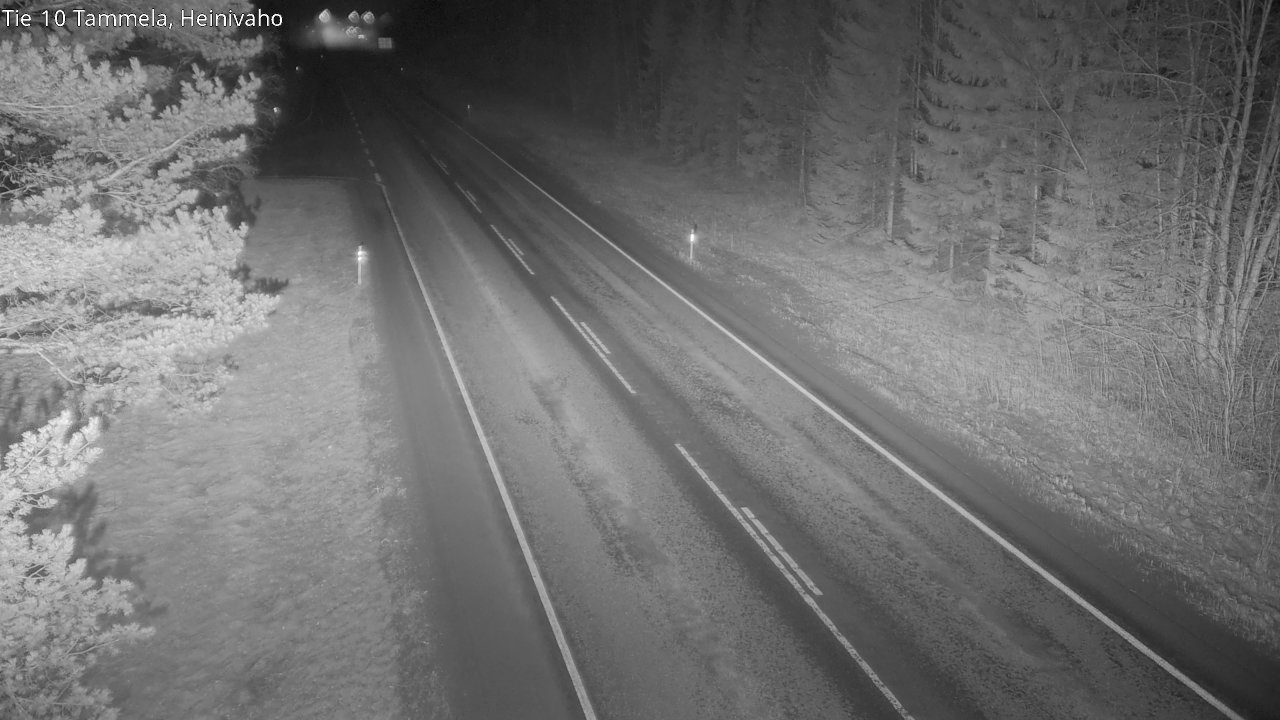 Weather Camera Image Väg 10 Tammela, Heinivaho, Tammela, Kanta-Häme