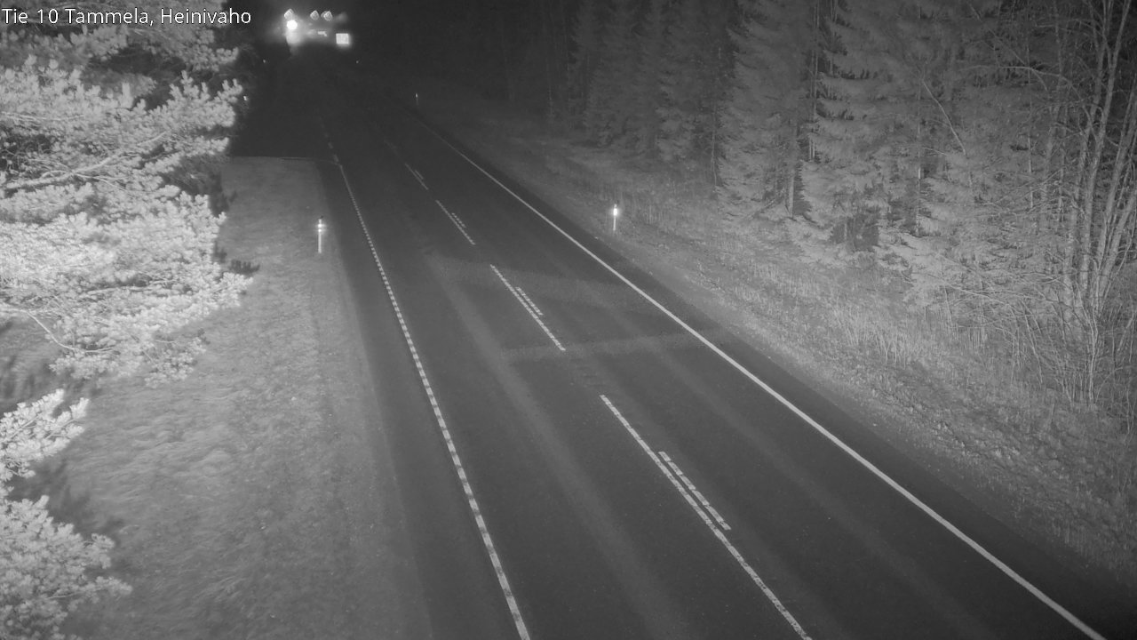 Weather Camera Image Road 10 Tammela, Heinivaho, Tammela, Kanta-Häme