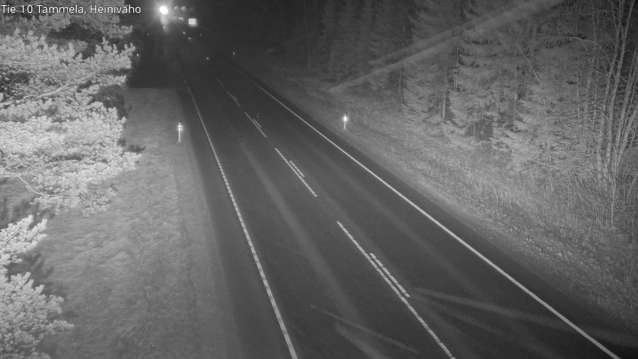 Weather Camera Image Väg 10 Tammela, Heinivaho, Tammela, Kanta-Häme
