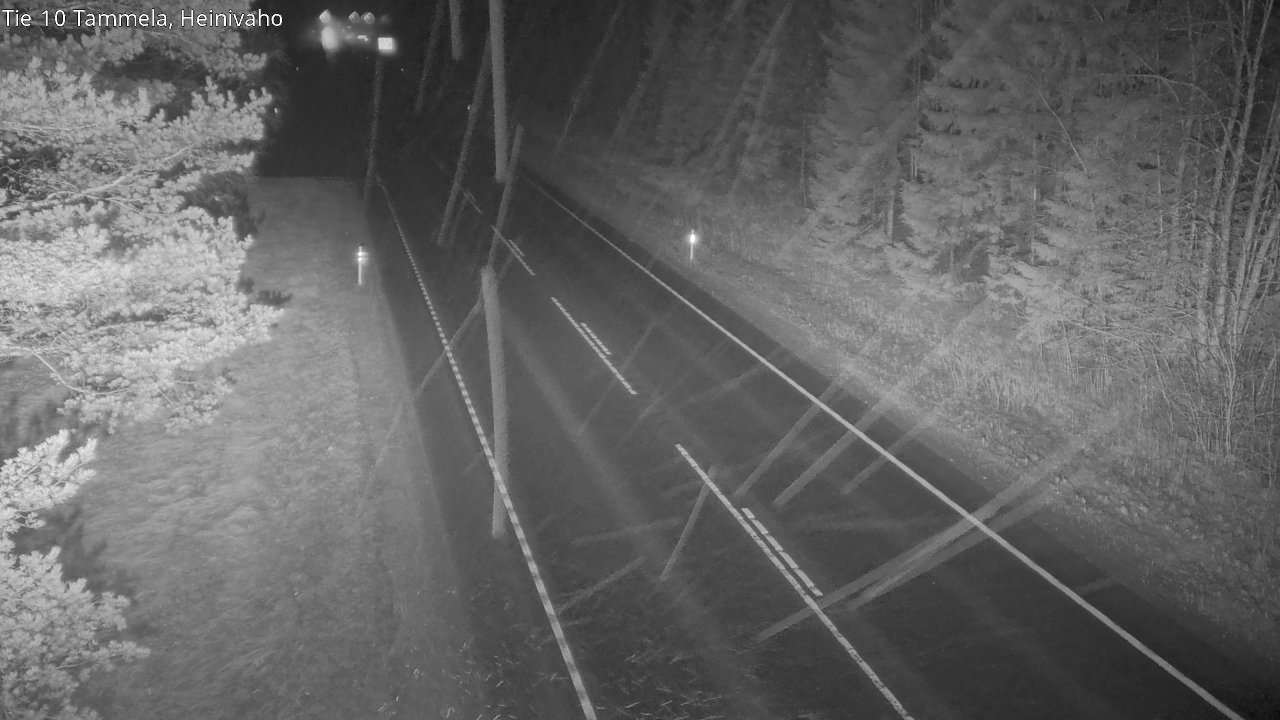 Weather Camera Image Väg 10 Tammela, Heinivaho, Tammela, Kanta-Häme