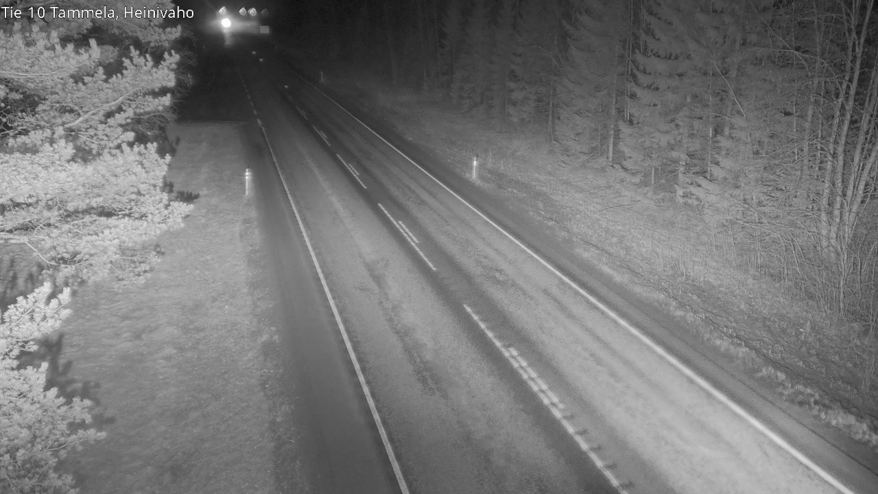 Weather Camera Image Road 10 Tammela, Heinivaho, Tammela, Kanta-Häme