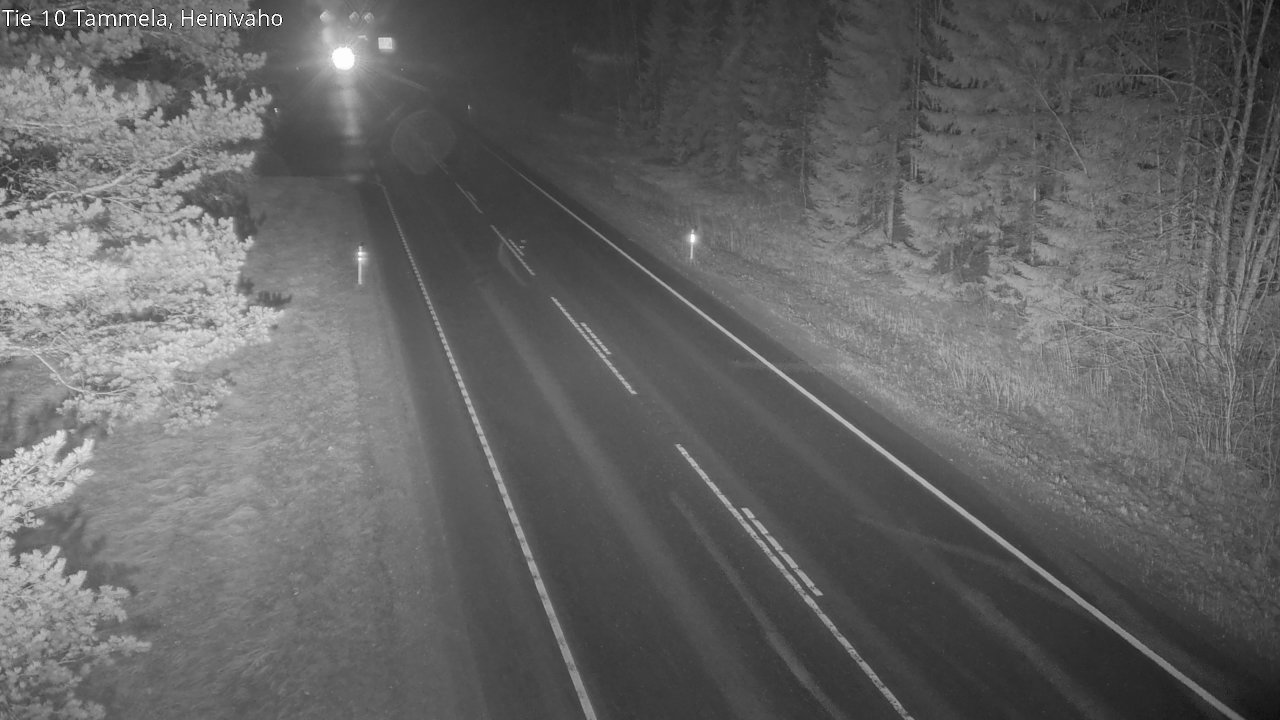 Weather Camera Image Väg 10 Tammela, Heinivaho, Tammela, Kanta-Häme