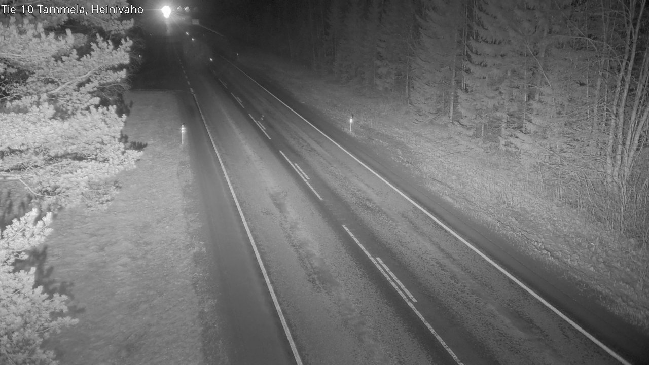 Weather Camera Image Väg 10 Tammela, Heinivaho, Tammela, Kanta-Häme