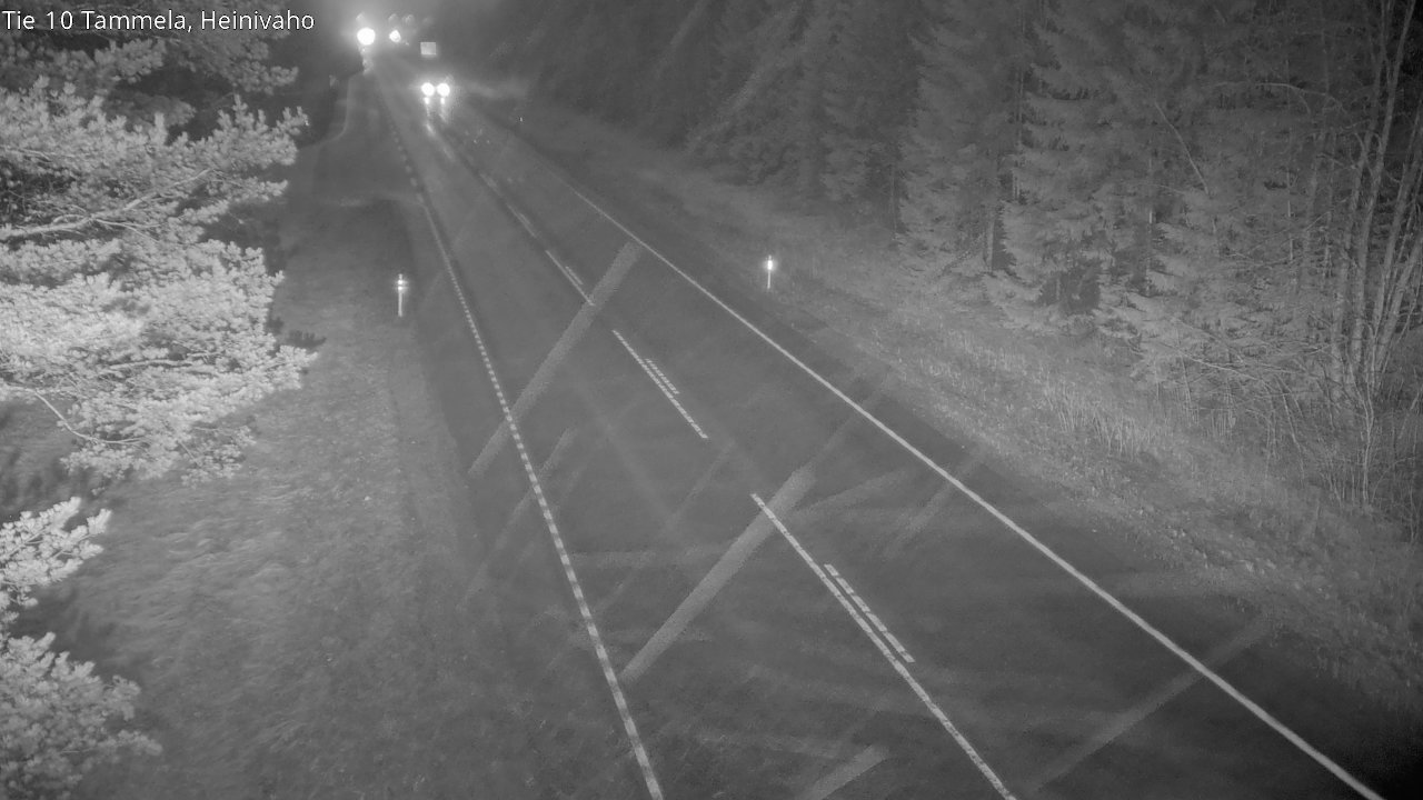 Weather Camera Image Road 10 Tammela, Heinivaho, Tammela, Kanta-Häme
