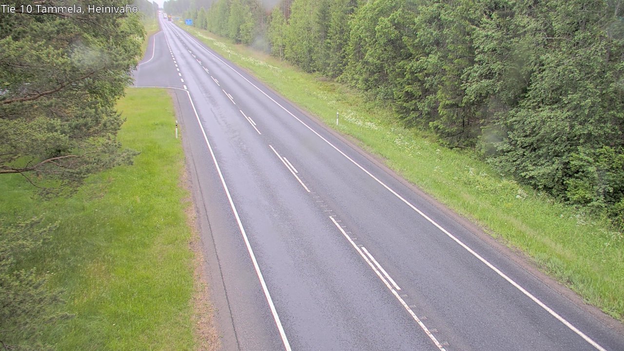Weather Camera Image Road 10 Tammela, Heinivaho, Tammela, Kanta-Häme