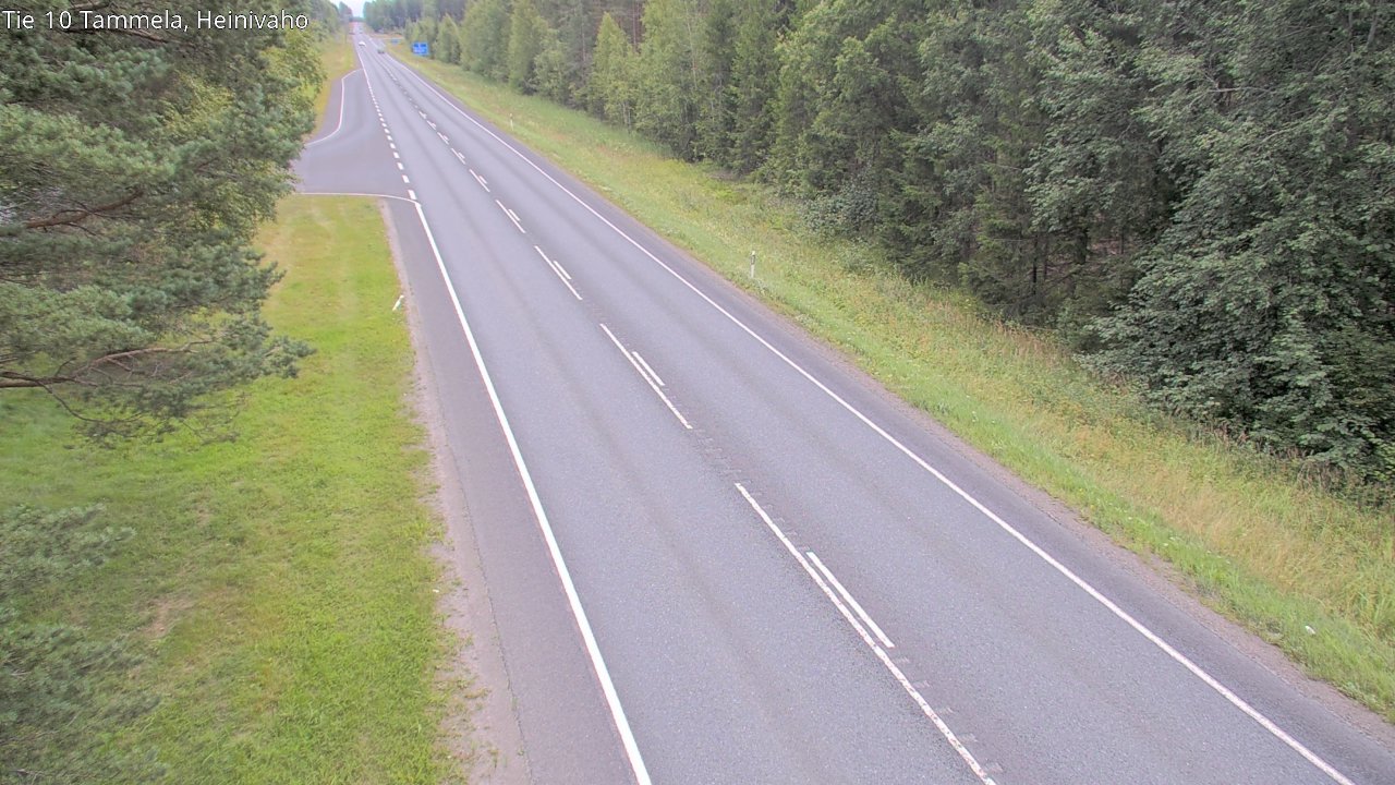 Weather Camera Image Väg 10 Tammela, Heinivaho, Tammela, Kanta-Häme