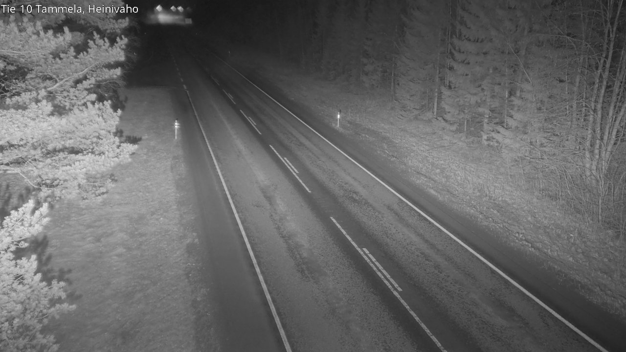 Weather Camera Image Väg 10 Tammela, Heinivaho, Tammela, Kanta-Häme
