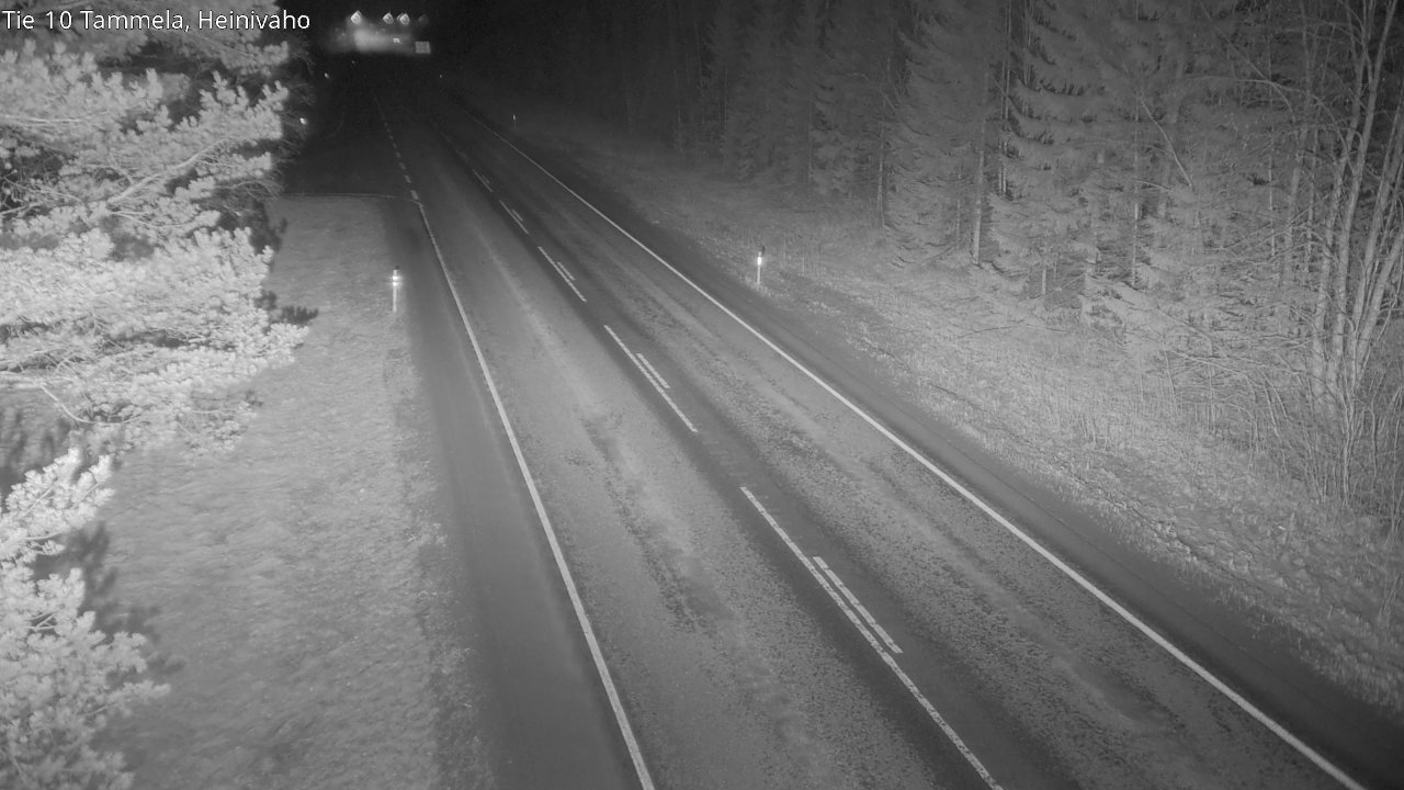 Weather Camera Image Väg 10 Tammela, Heinivaho, Tammela, Kanta-Häme