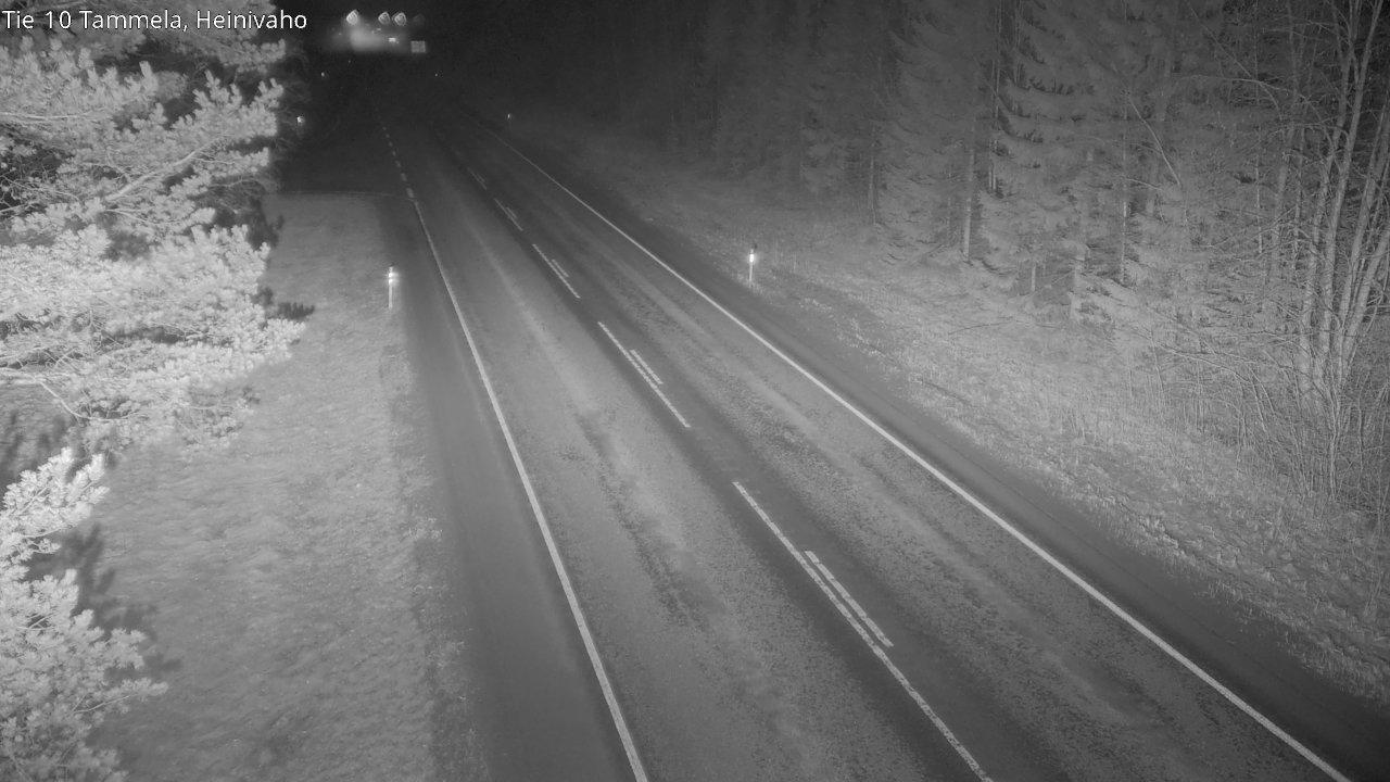 Weather Camera Image Väg 10 Tammela, Heinivaho, Tammela, Kanta-Häme