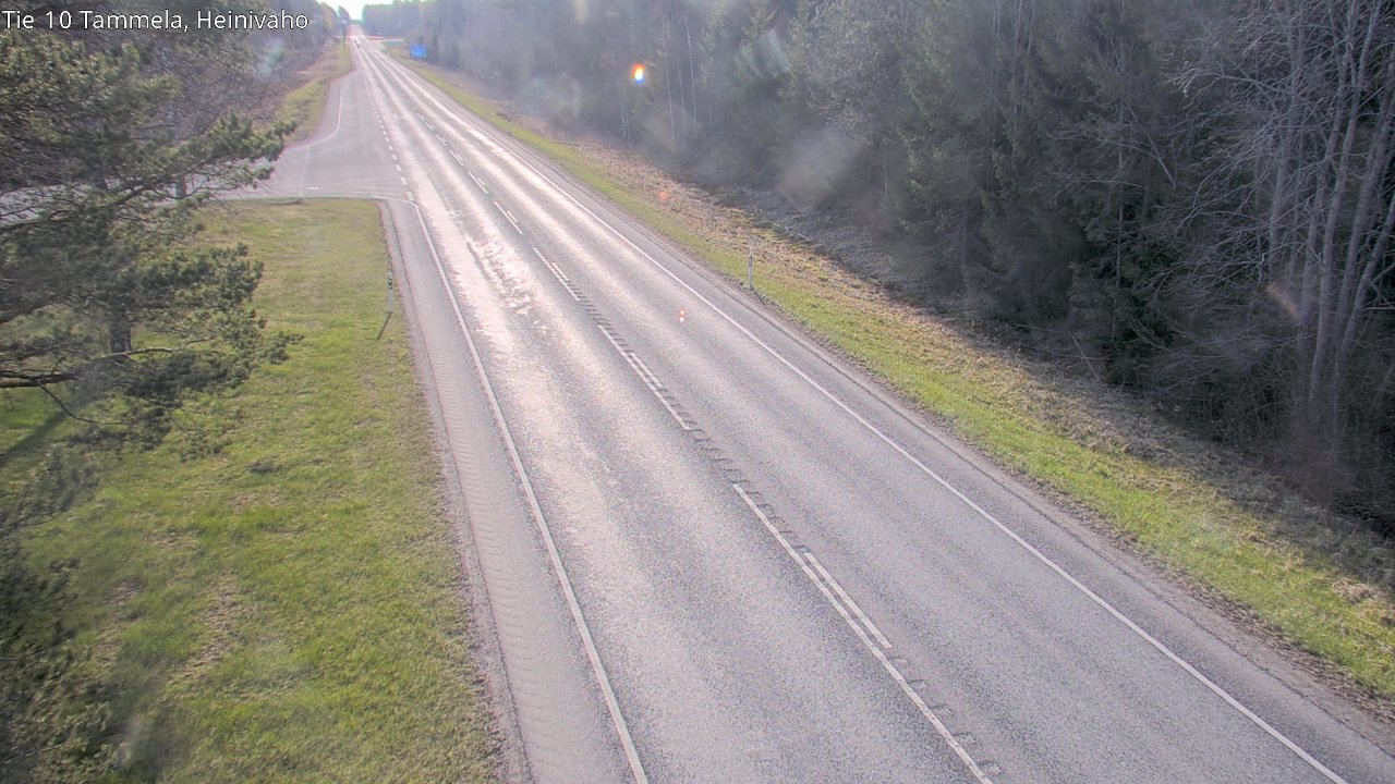 Weather Camera Image Road 10 Tammela, Heinivaho, Tammela, Kanta-Häme
