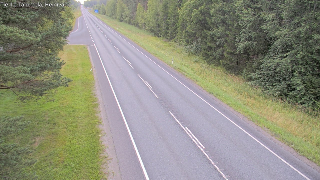 Weather Camera Image Road 10 Tammela, Heinivaho, Tammela, Kanta-Häme