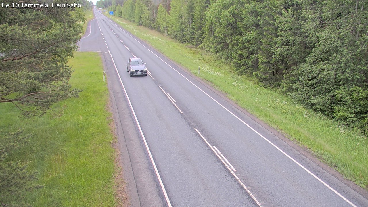Weather Camera Image Road 10 Tammela, Heinivaho, Tammela, Kanta-Häme