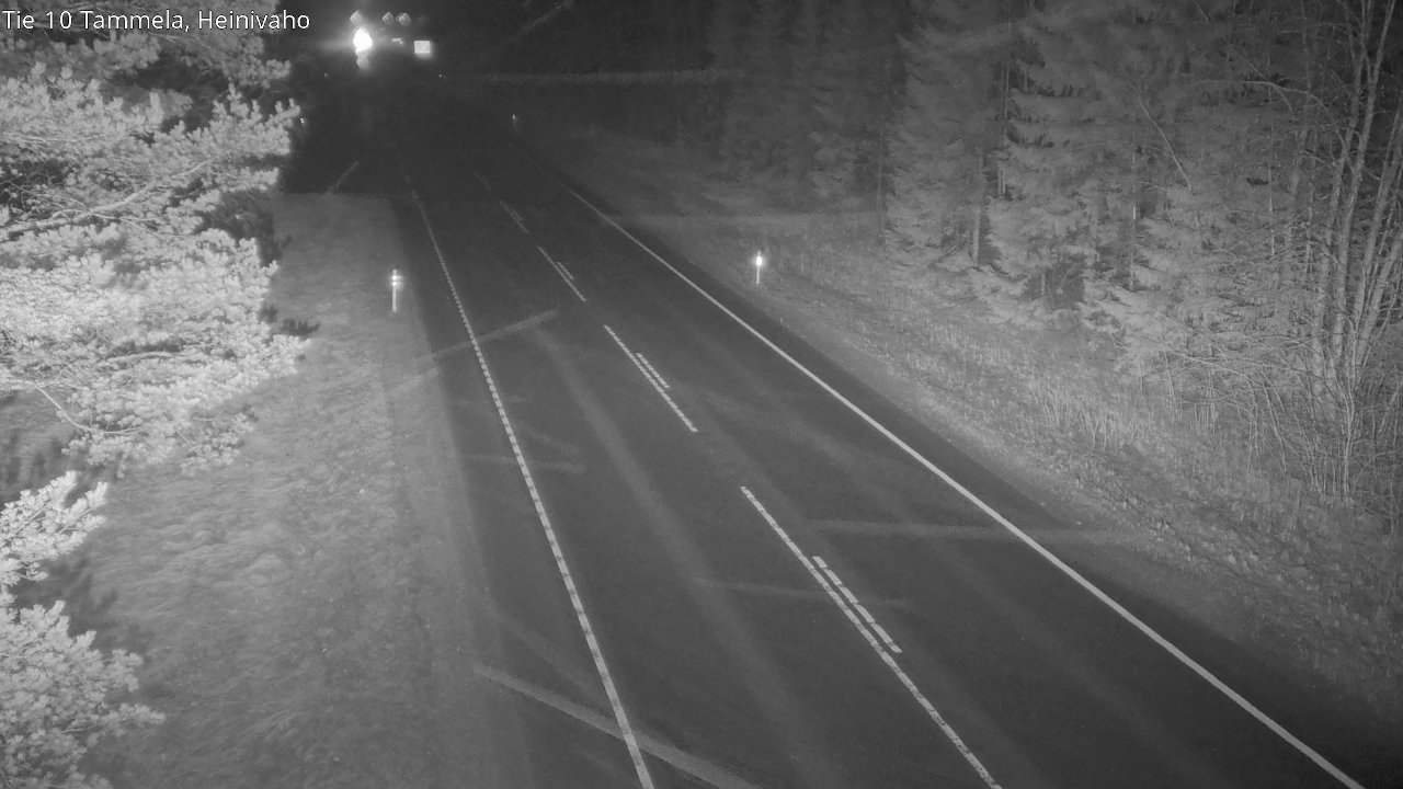 Weather Camera Image Väg 10 Tammela, Heinivaho, Tammela, Kanta-Häme