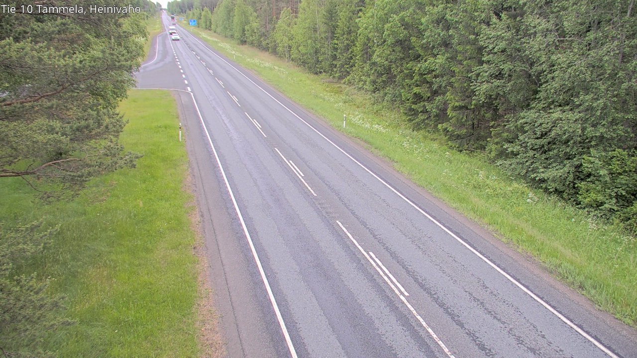 Weather Camera Image Road 10 Tammela, Heinivaho, Tammela, Kanta-Häme