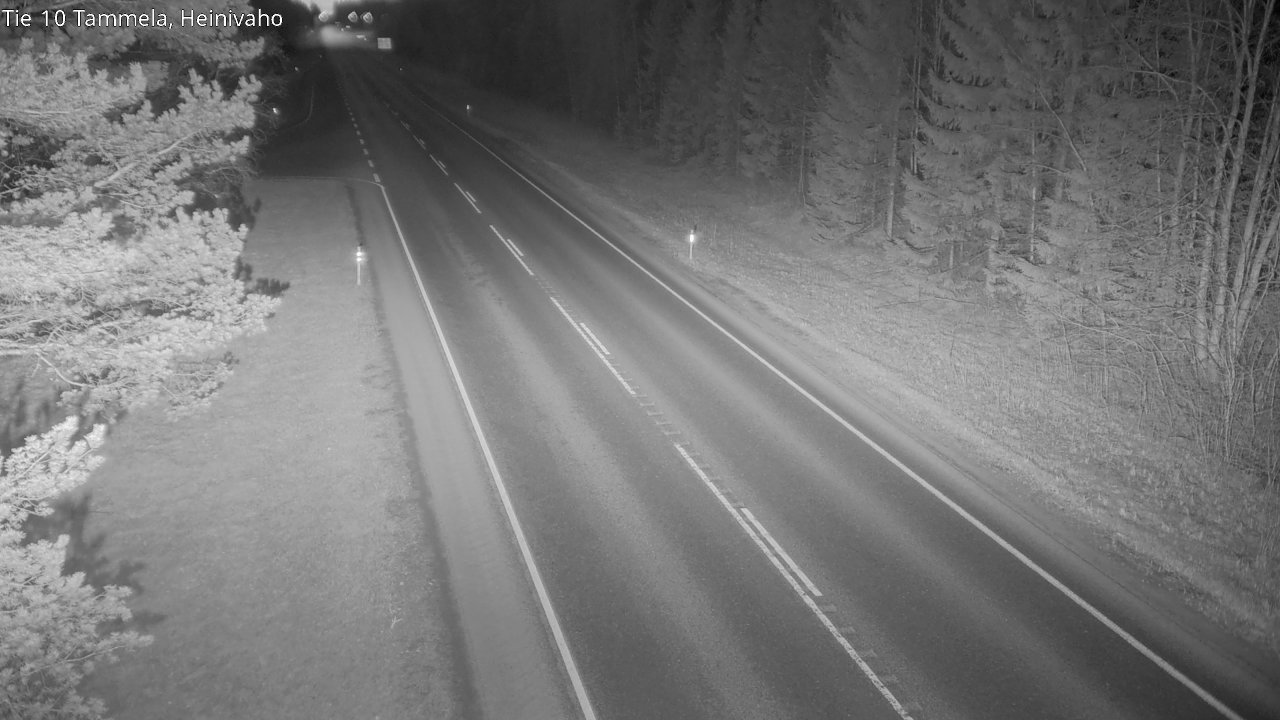 Weather Camera Image Road 10 Tammela, Heinivaho, Tammela, Kanta-Häme
