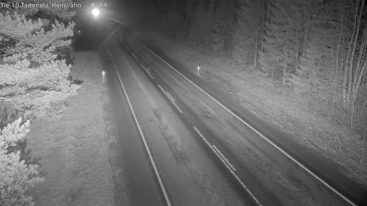 Weather Camera Image Väg 10 Tammela, Heinivaho, Tammela, Kanta-Häme