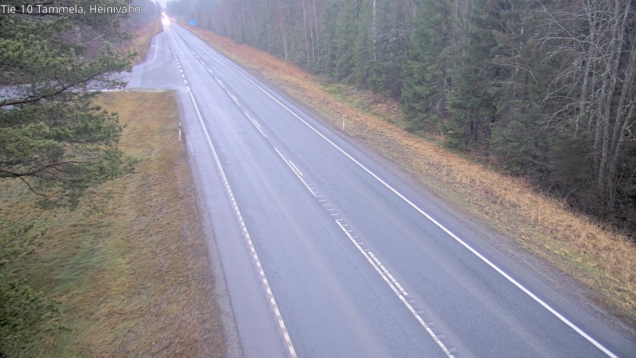 Weather Camera Image Road 10 Tammela, Heinivaho, Tammela, Kanta-Häme