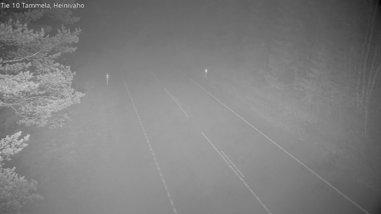 Weather Camera Image Road 10 Tammela, Heinivaho, Tammela, Kanta-Häme