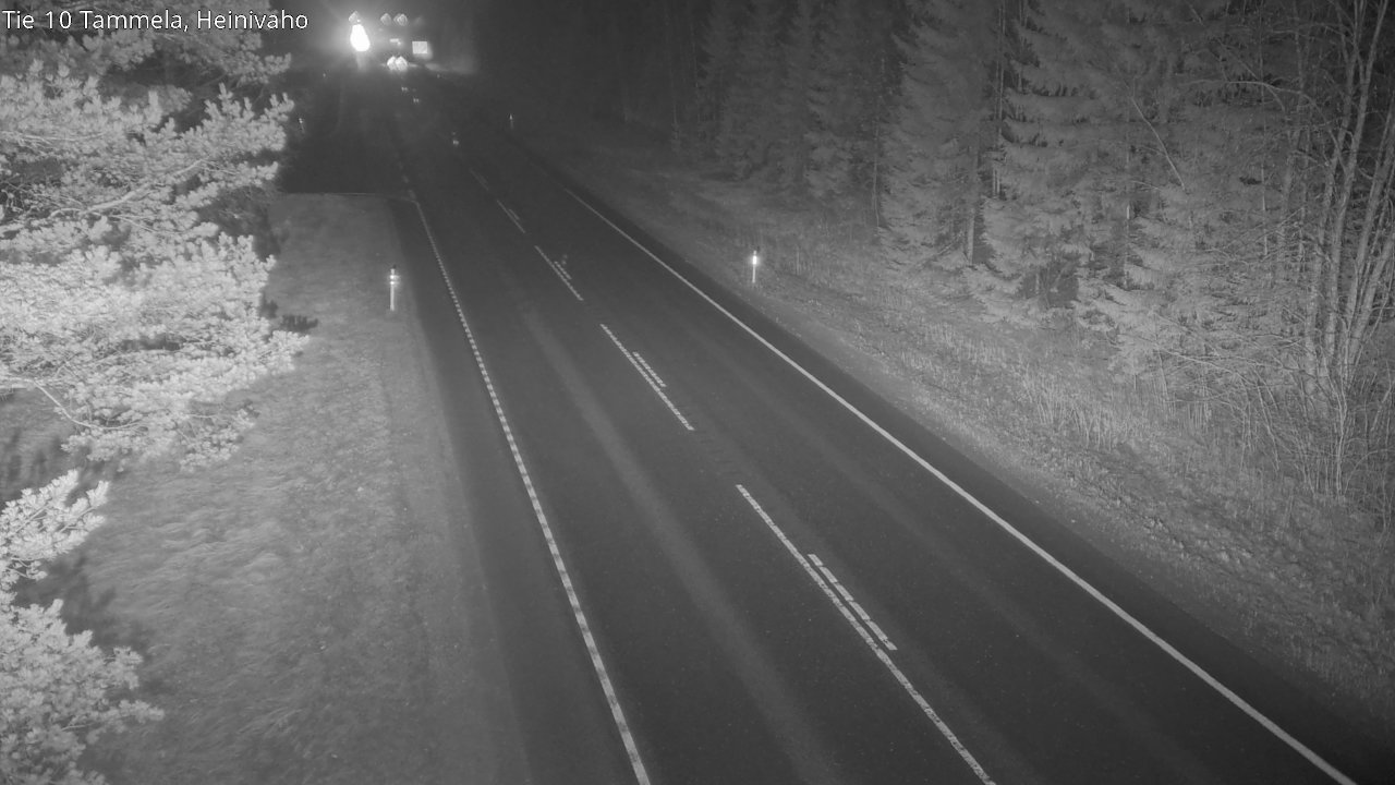 Weather Camera Image Road 10 Tammela, Heinivaho, Tammela, Kanta-Häme
