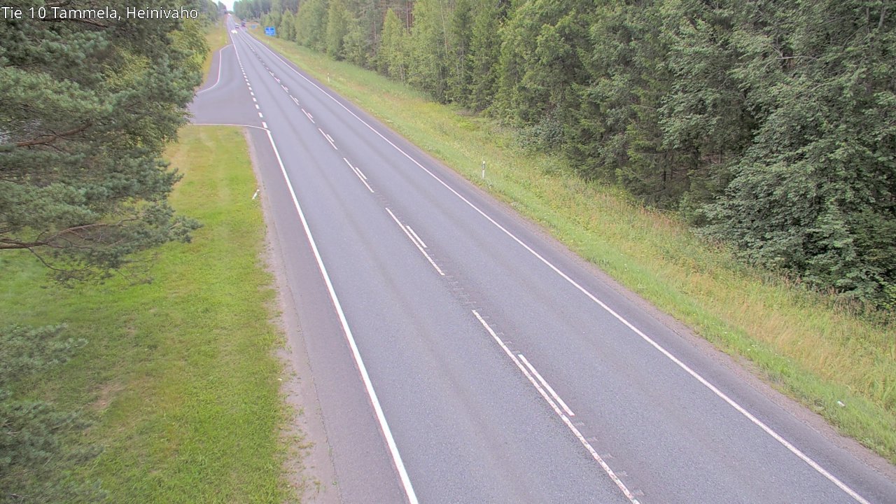 Weather Camera Image Road 10 Tammela, Heinivaho, Tammela, Kanta-Häme