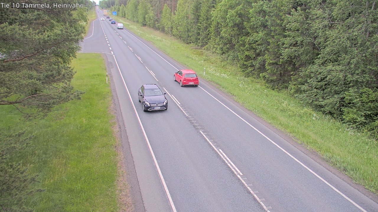 Weather Camera Image Road 10 Tammela, Heinivaho, Tammela, Kanta-Häme