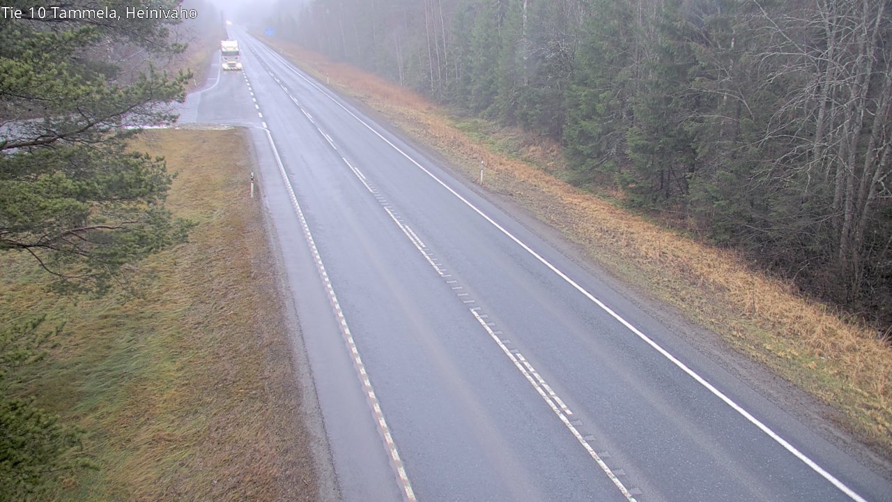 Weather Camera Image Road 10 Tammela, Heinivaho, Tammela, Kanta-Häme