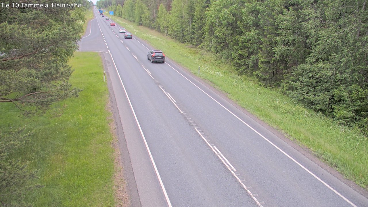 Weather Camera Image Road 10 Tammela, Heinivaho, Tammela, Kanta-Häme