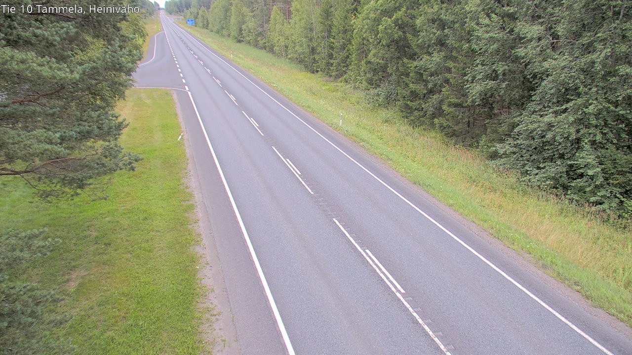 Weather Camera Image Road 10 Tammela, Heinivaho, Tammela, Kanta-Häme