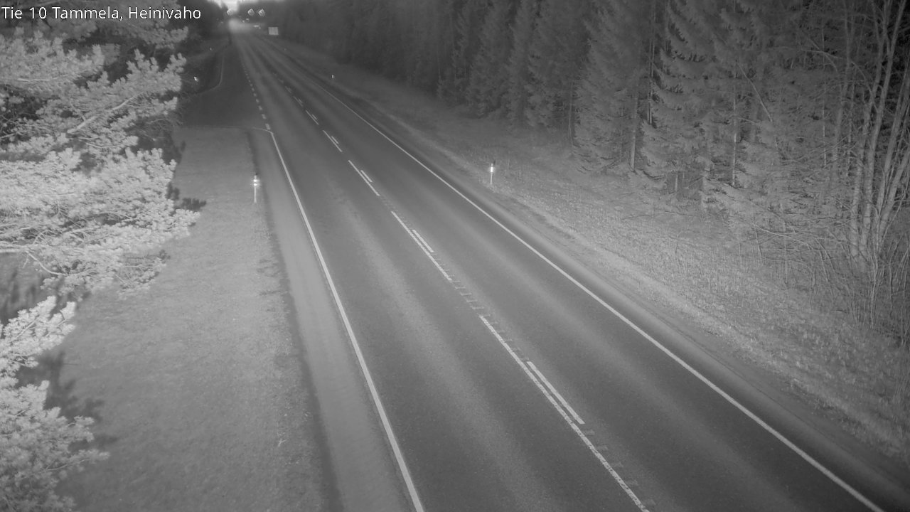 Weather Camera Image Road 10 Tammela, Heinivaho, Tammela, Kanta-Häme