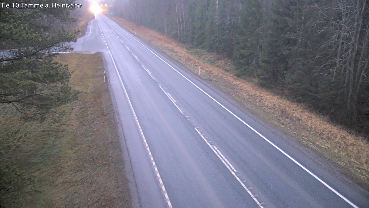 Weather Camera Image Road 10 Tammela, Heinivaho, Tammela, Kanta-Häme
