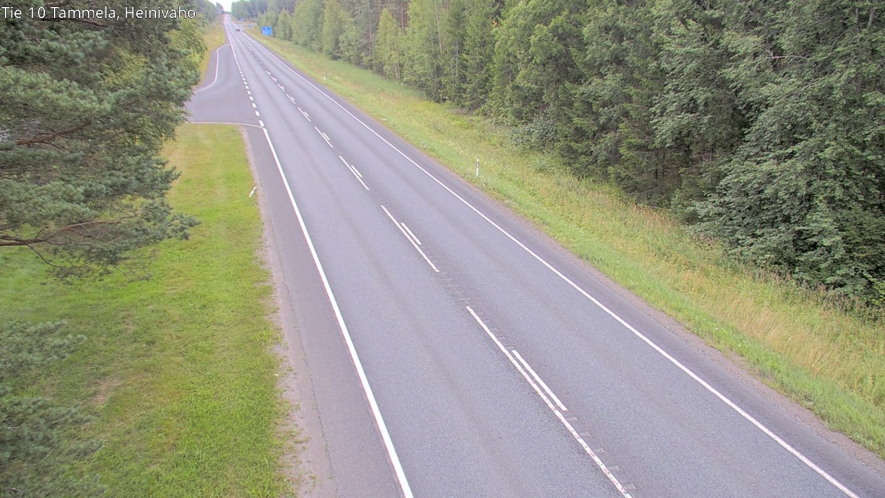 Weather Camera Image Road 10 Tammela, Heinivaho, Tammela, Kanta-Häme