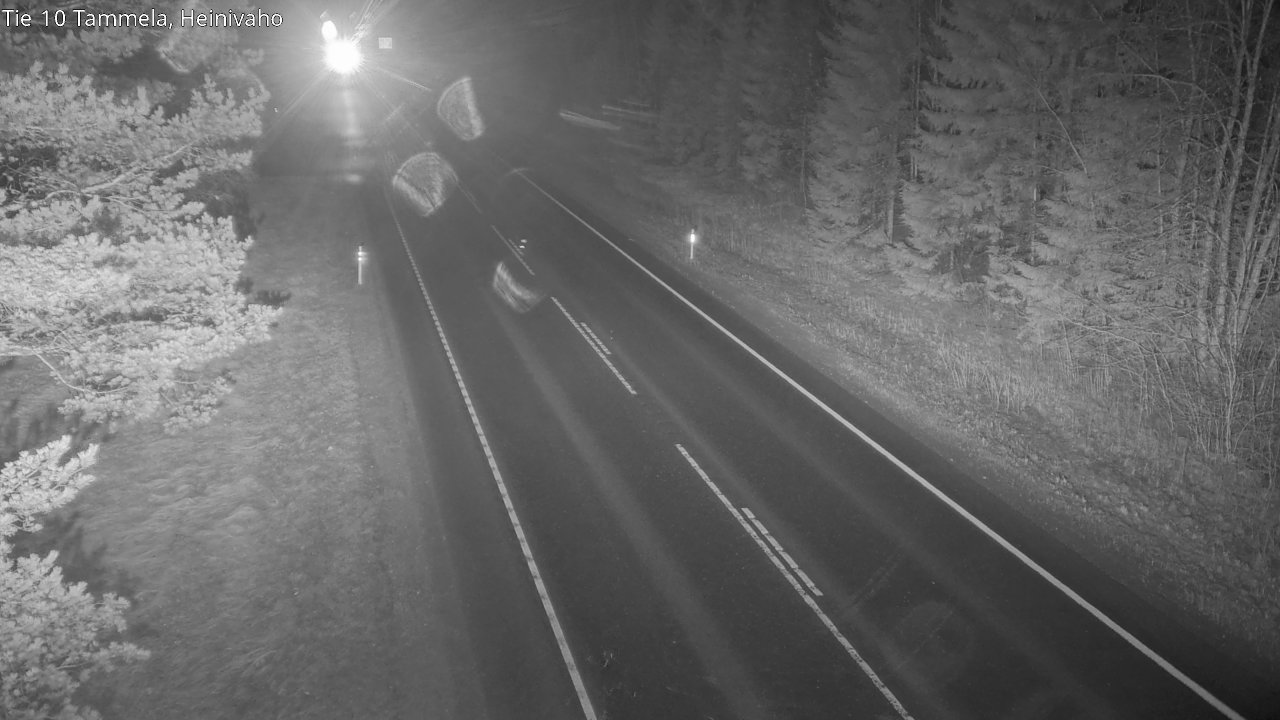 Weather Camera Image Väg 10 Tammela, Heinivaho, Tammela, Kanta-Häme