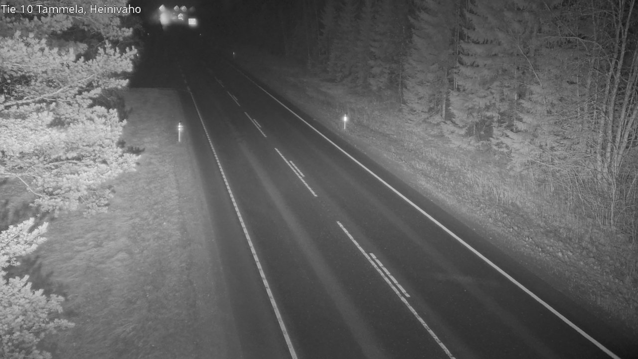 Weather Camera Image Väg 10 Tammela, Heinivaho, Tammela, Kanta-Häme