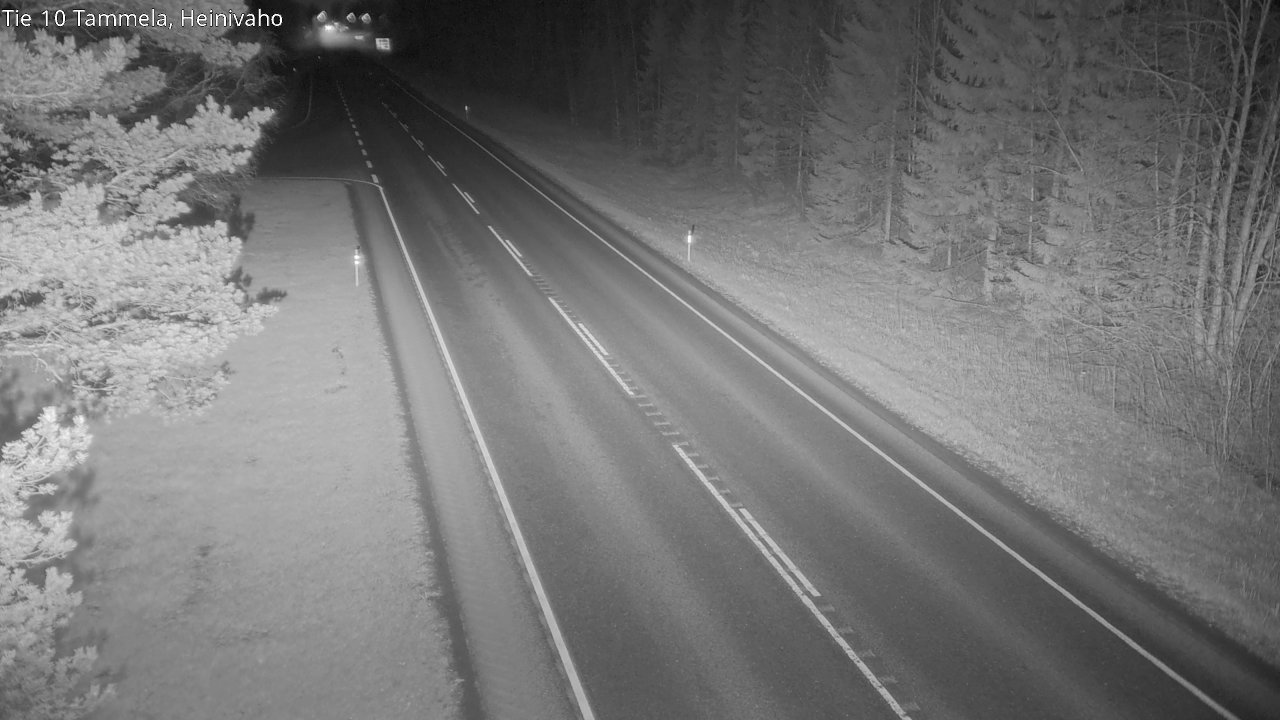Weather Camera Image Väg 10 Tammela, Heinivaho, Tammela, Kanta-Häme