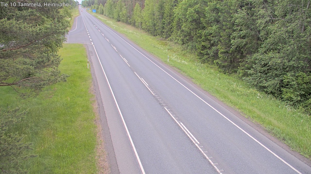Weather Camera Image Road 10 Tammela, Heinivaho, Tammela, Kanta-Häme