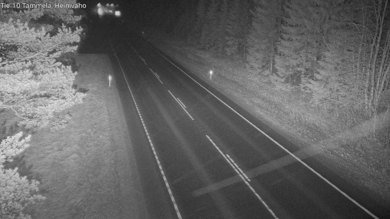 Weather Camera Image Väg 10 Tammela, Heinivaho, Tammela, Kanta-Häme