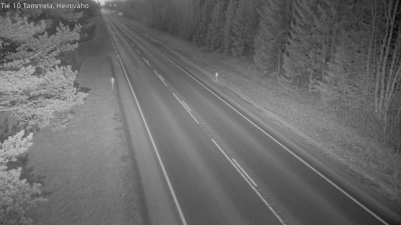 Weather Camera Image Road 10 Tammela, Heinivaho, Tammela, Kanta-Häme