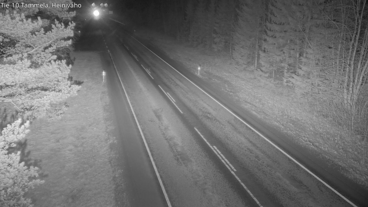 Weather Camera Image Väg 10 Tammela, Heinivaho, Tammela, Kanta-Häme