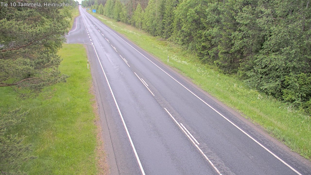 Weather Camera Image Road 10 Tammela, Heinivaho, Tammela, Kanta-Häme