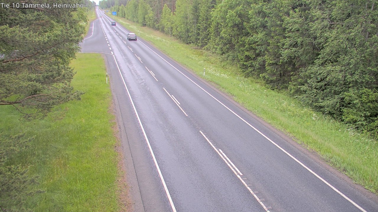 Weather Camera Image Road 10 Tammela, Heinivaho, Tammela, Kanta-Häme
