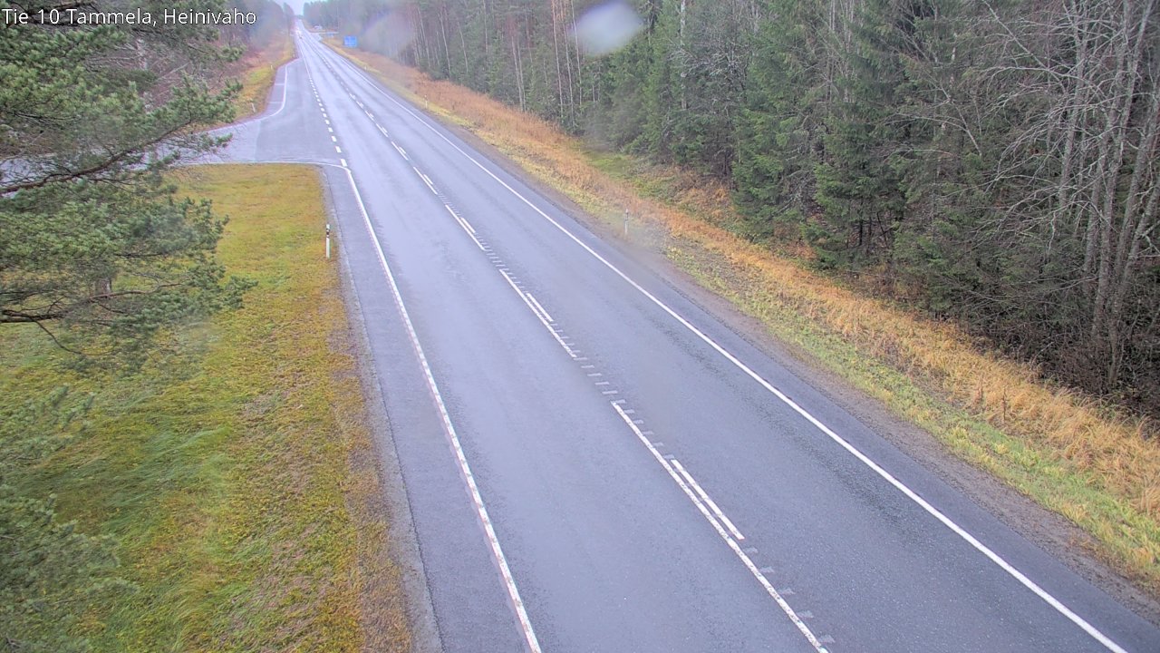 Weather Camera Image Väg 10 Tammela, Heinivaho, Tammela, Kanta-Häme