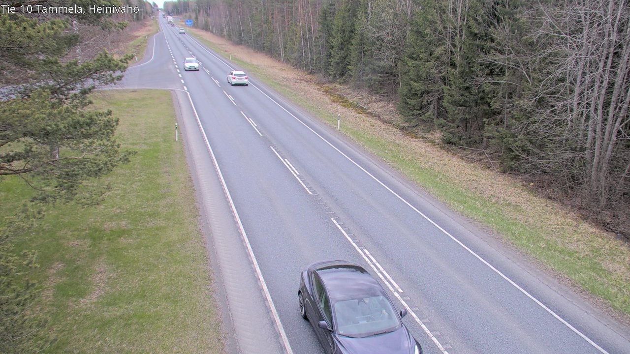 Weather Camera Image Road 10 Tammela, Heinivaho, Tammela, Kanta-Häme