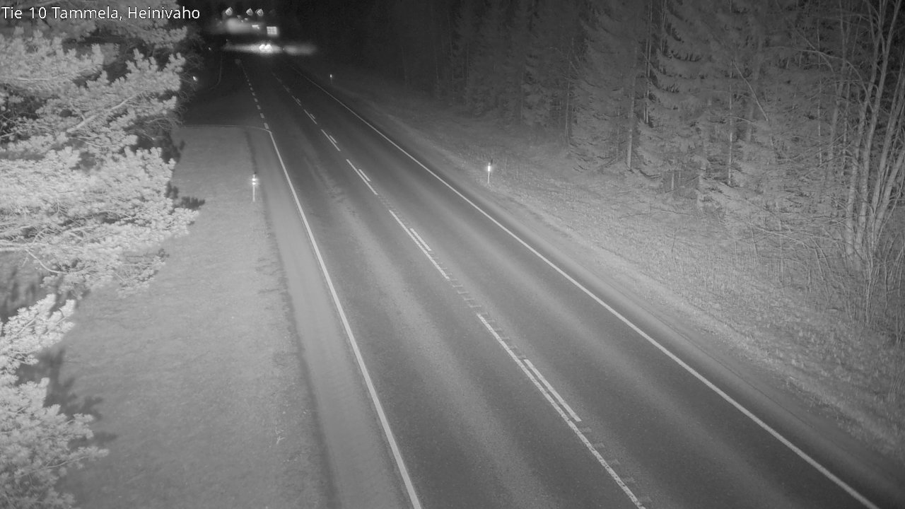 Weather Camera Image Road 10 Tammela, Heinivaho, Tammela, Kanta-Häme