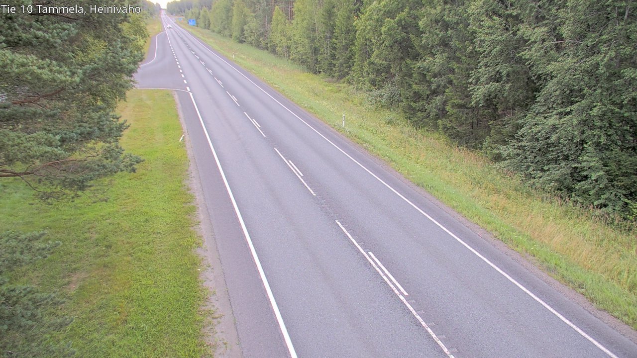 Weather Camera Image Road 10 Tammela, Heinivaho, Tammela, Kanta-Häme