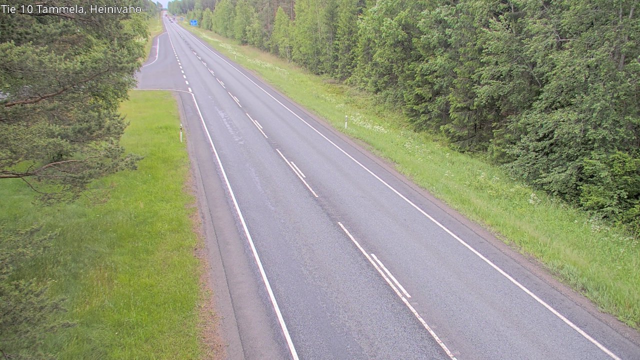 Weather Camera Image Road 10 Tammela, Heinivaho, Tammela, Kanta-Häme