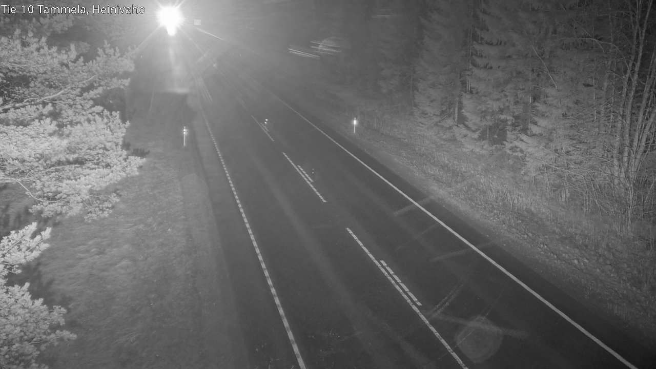Weather Camera Image Väg 10 Tammela, Heinivaho, Tammela, Kanta-Häme